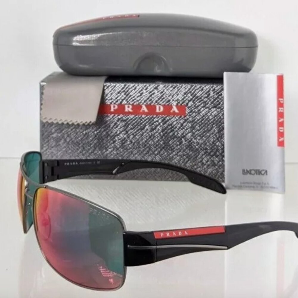 Prada Mens 65mm Authentic Sport Sunglasses - Picture 3 of 5